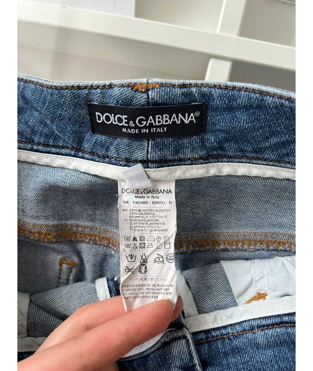 DOLCE&GABBANA Юбка мини, фото 7