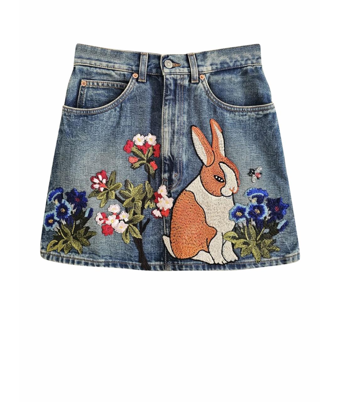 GUCCI Юбка мини, фото 1