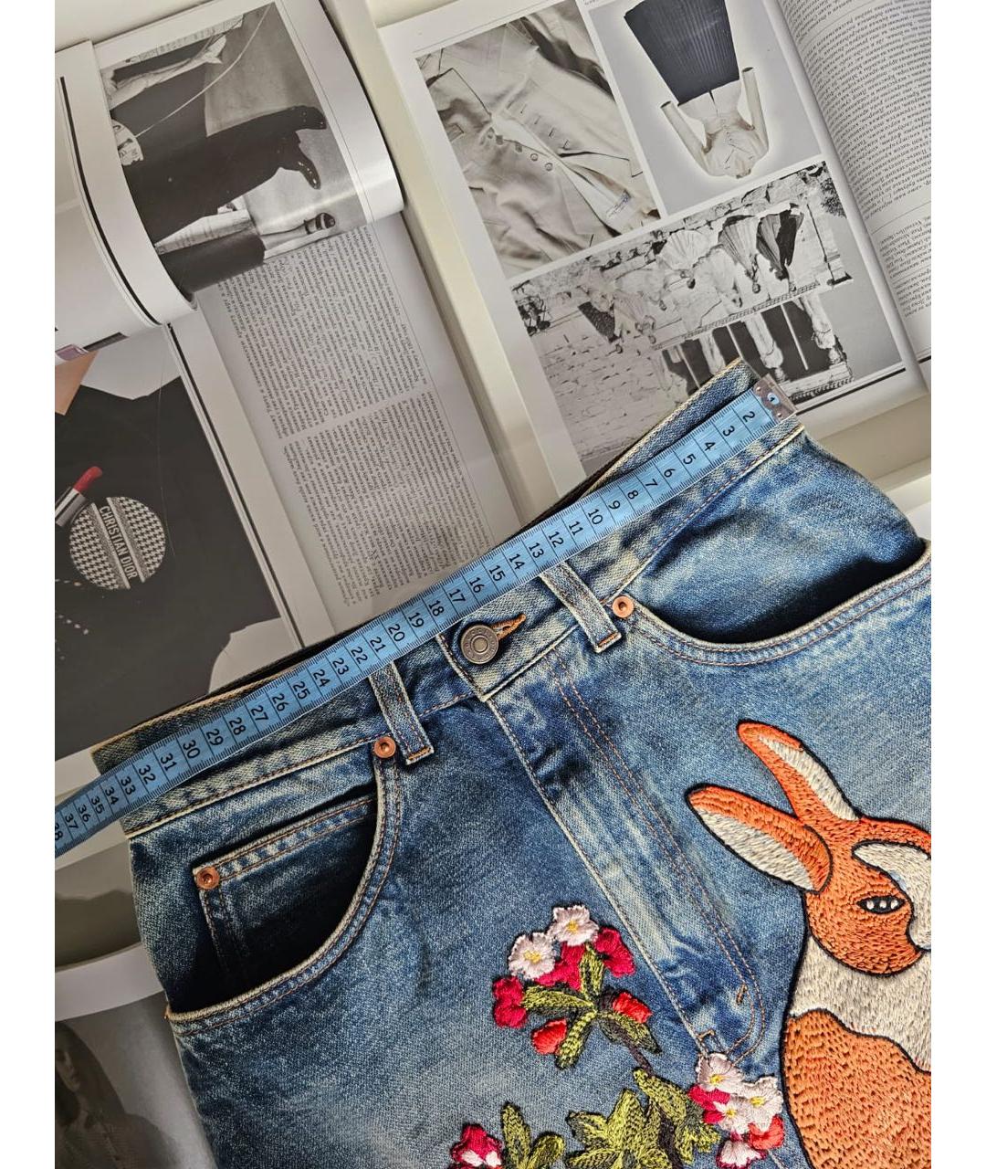 GUCCI Юбка мини, фото 7
