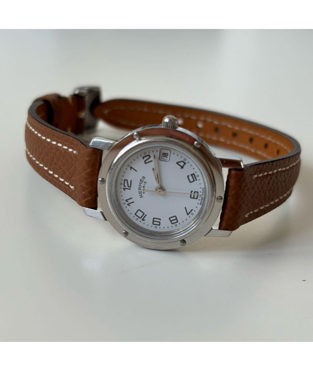 HERMES Мульти с серебряным покрытием часы, фото 3