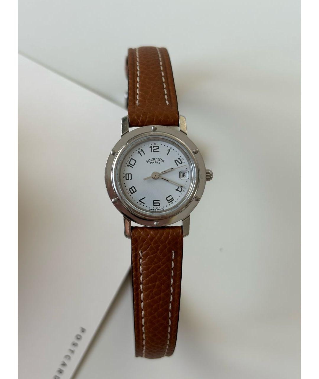 HERMES Мульти с серебряным покрытием часы, фото 9