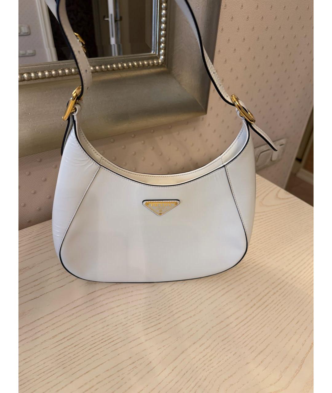 PRADA Кожаная сумка через плечо, фото 2