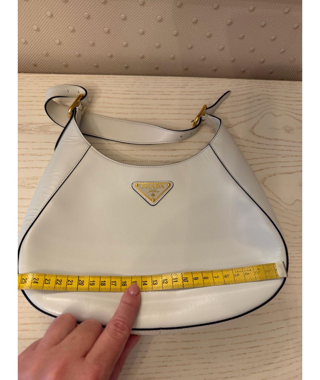 PRADA Кожаная сумка через плечо, фото 8