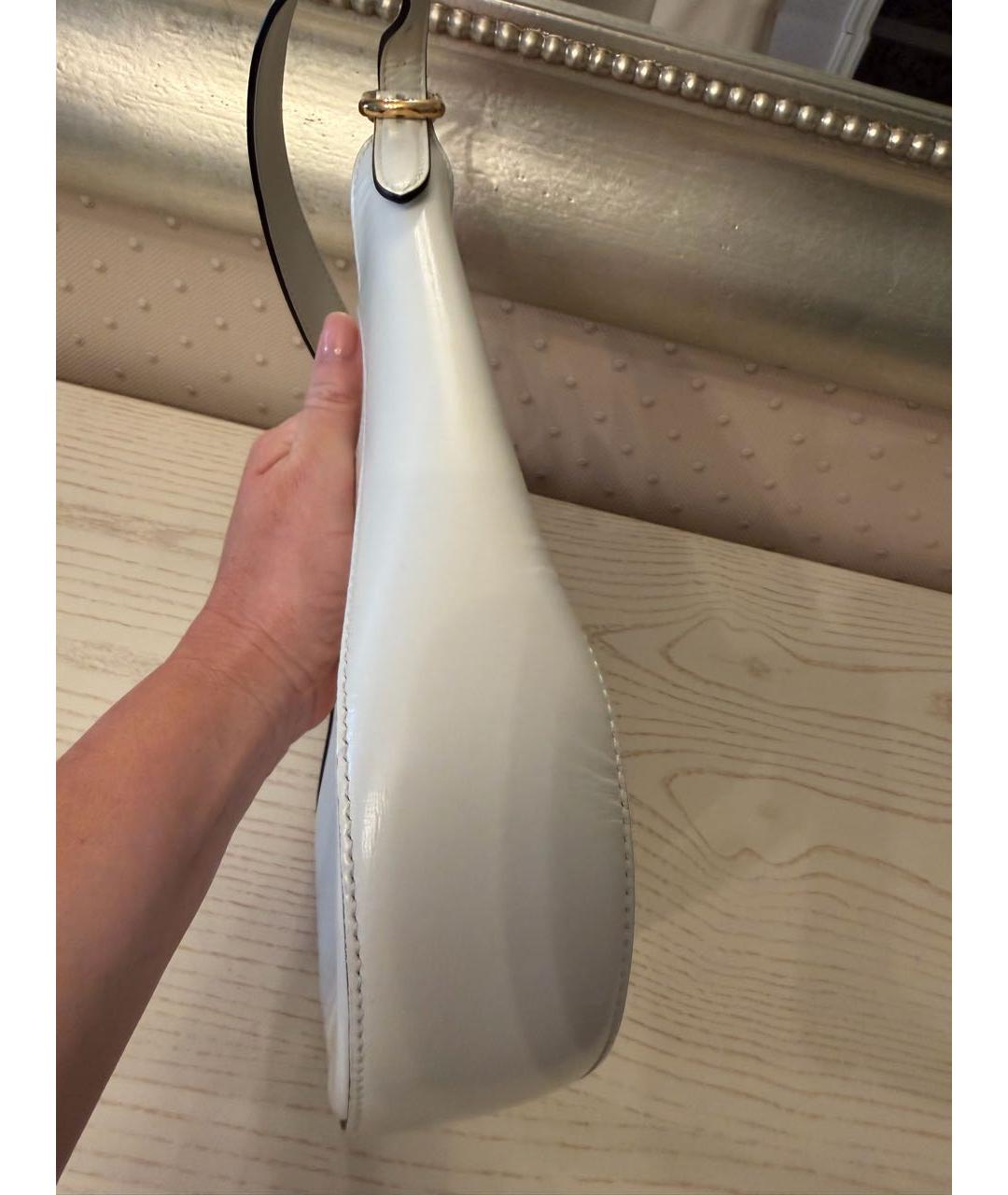 PRADA Кожаная сумка через плечо, фото 4