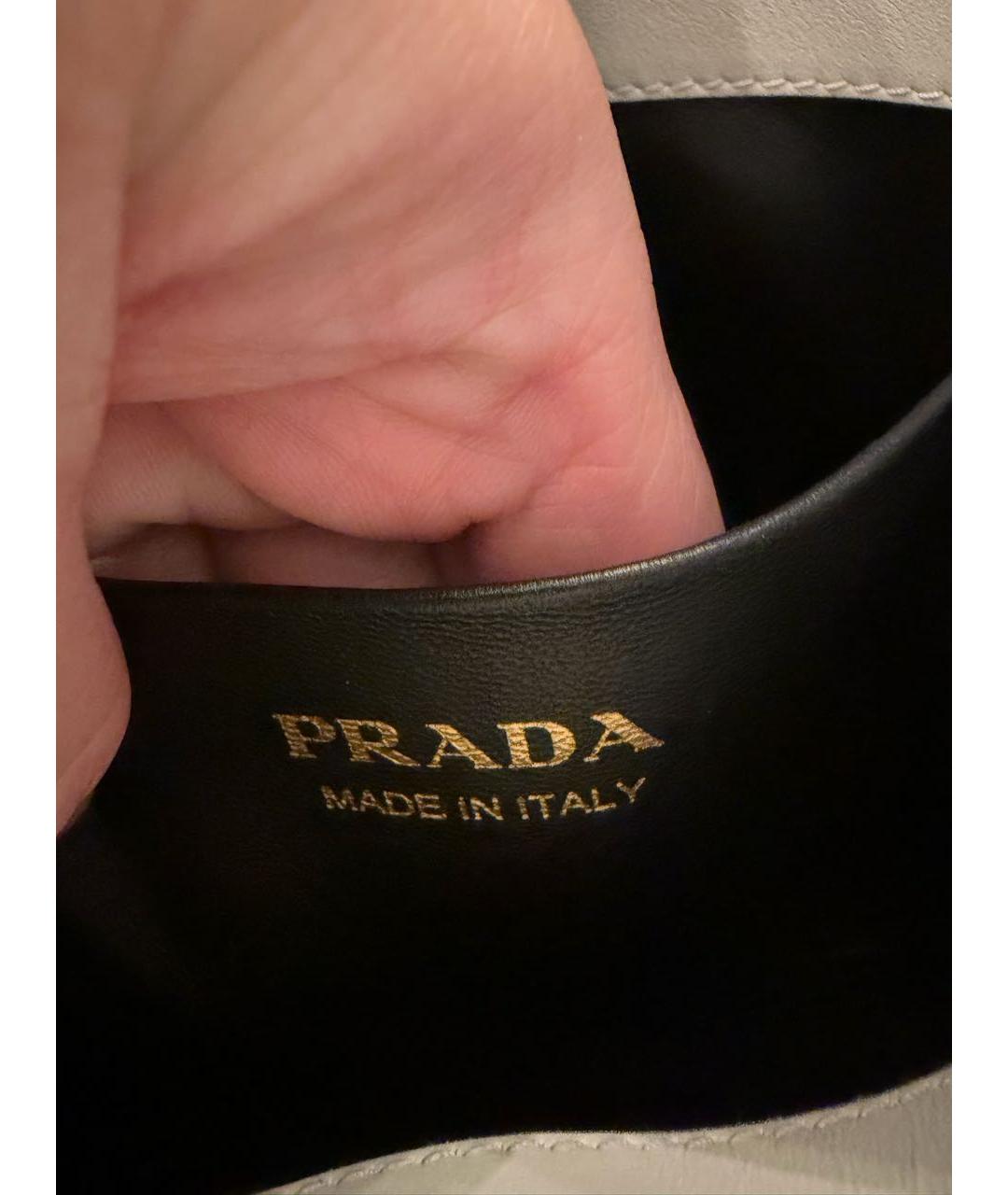 PRADA Кожаная сумка через плечо, фото 6