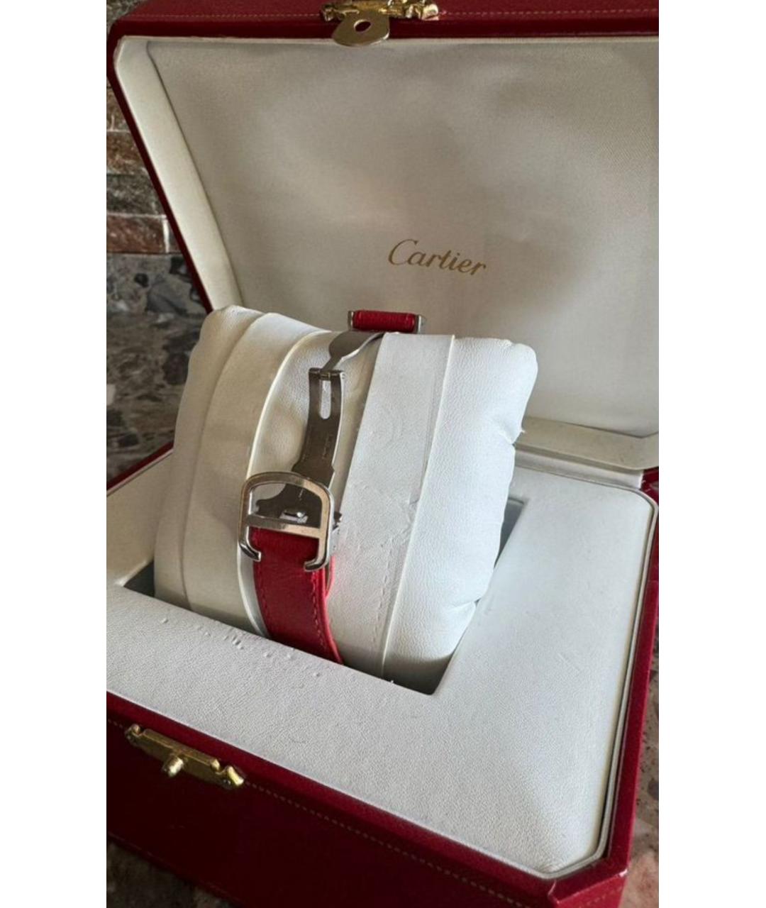 CARTIER Серебряные металлические часы, фото 3