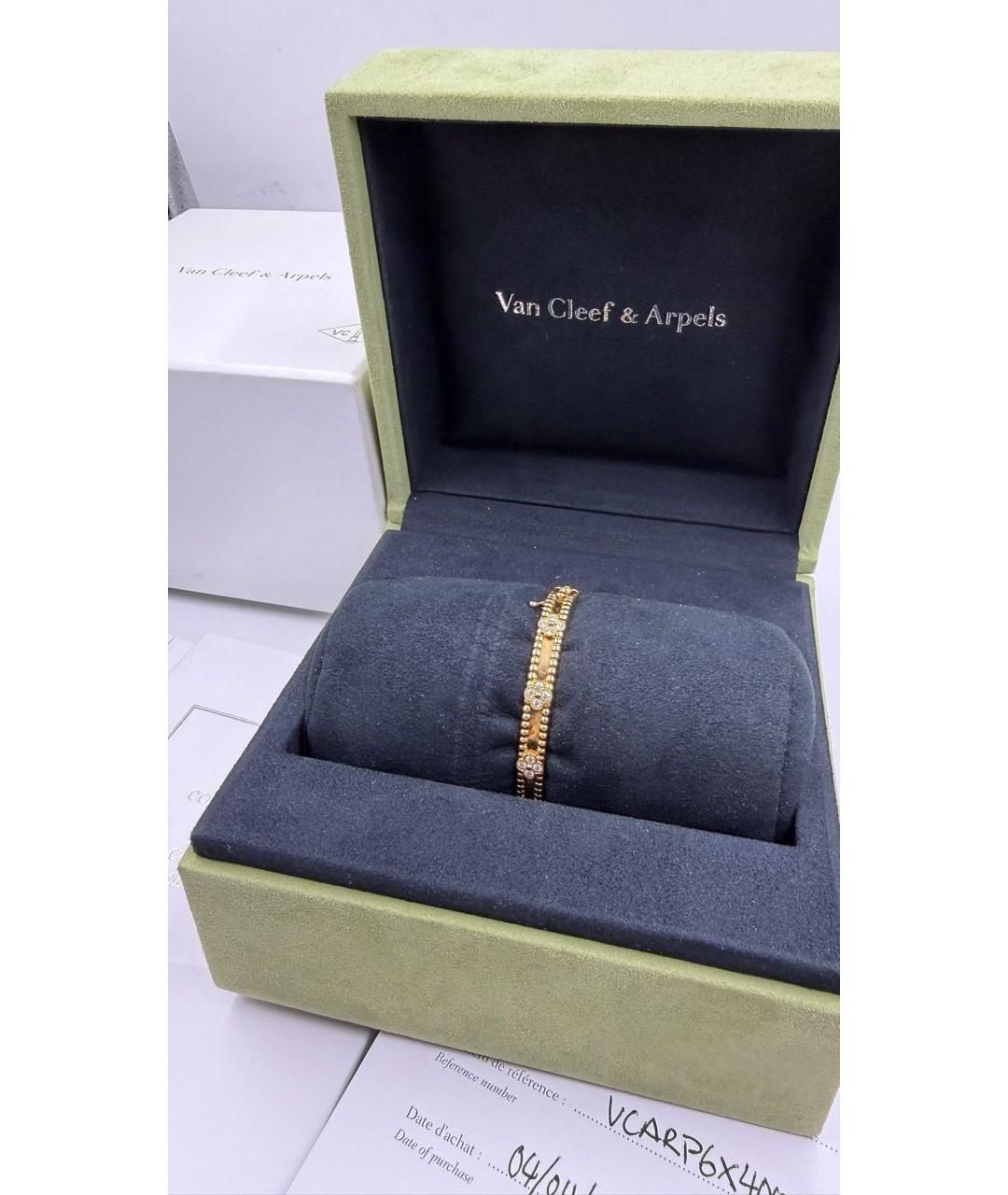 VAN CLEEF & ARPELS Золотой браслет из желтого золота, фото 2