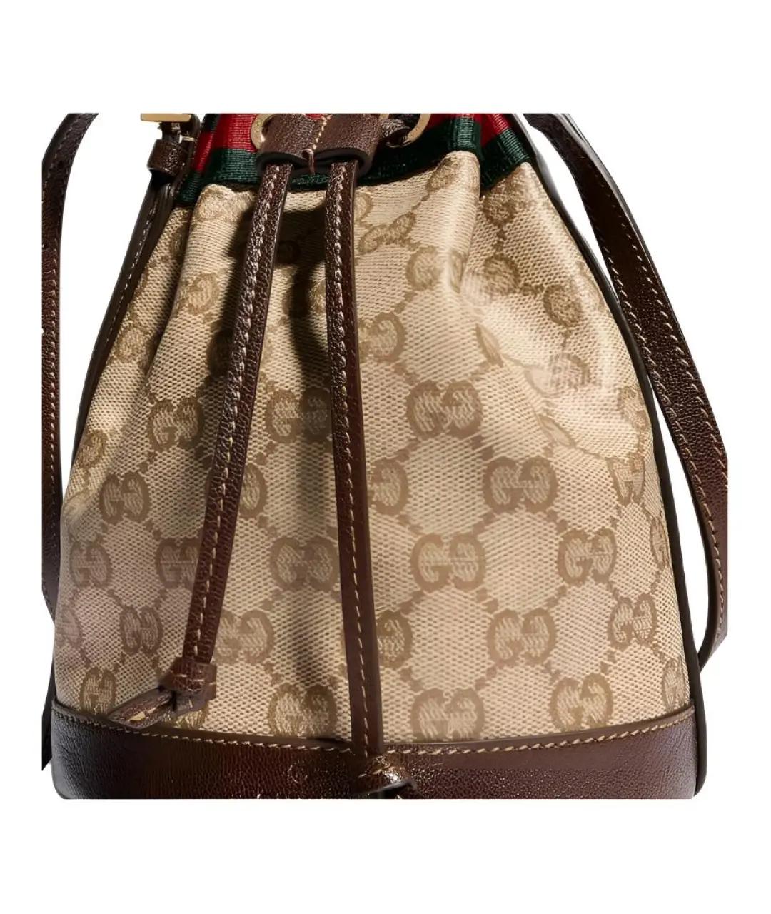 GUCCI Коричневая сумка через плечо, фото 4
