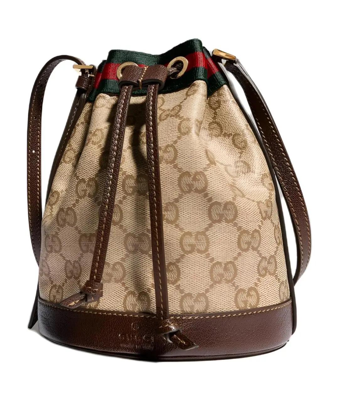 GUCCI Коричневая сумка через плечо, фото 2