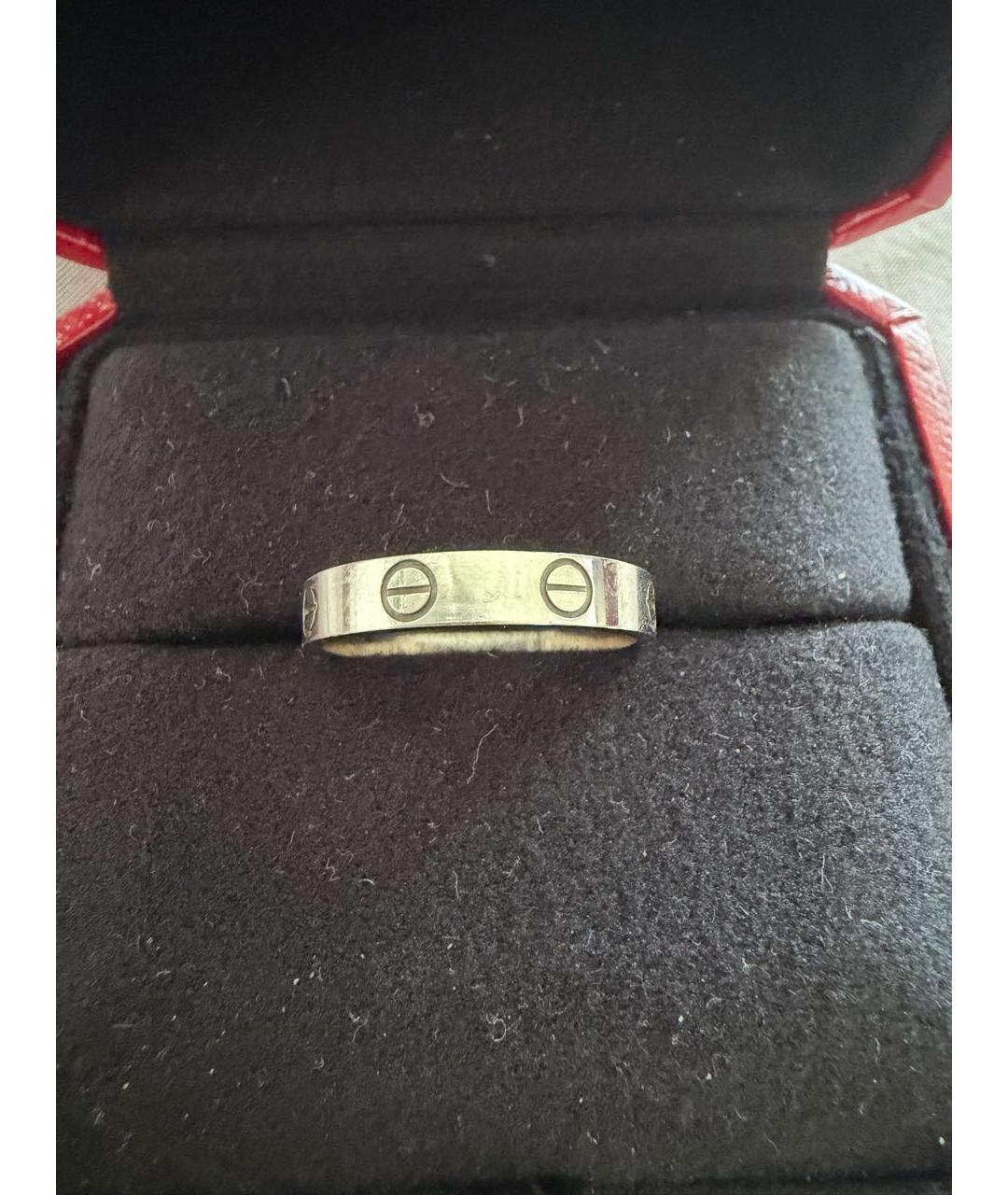 CARTIER Серебряное кольцо из белого золота, фото 3