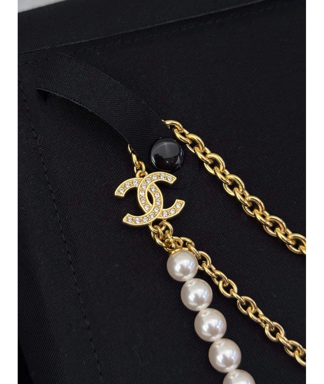 CHANEL Золотое колье, фото 3