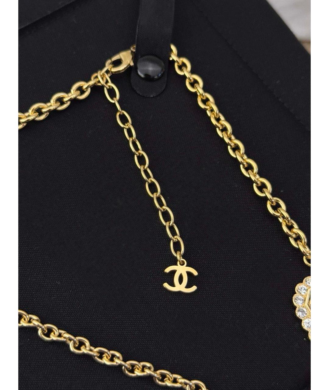 CHANEL Золотое колье, фото 2