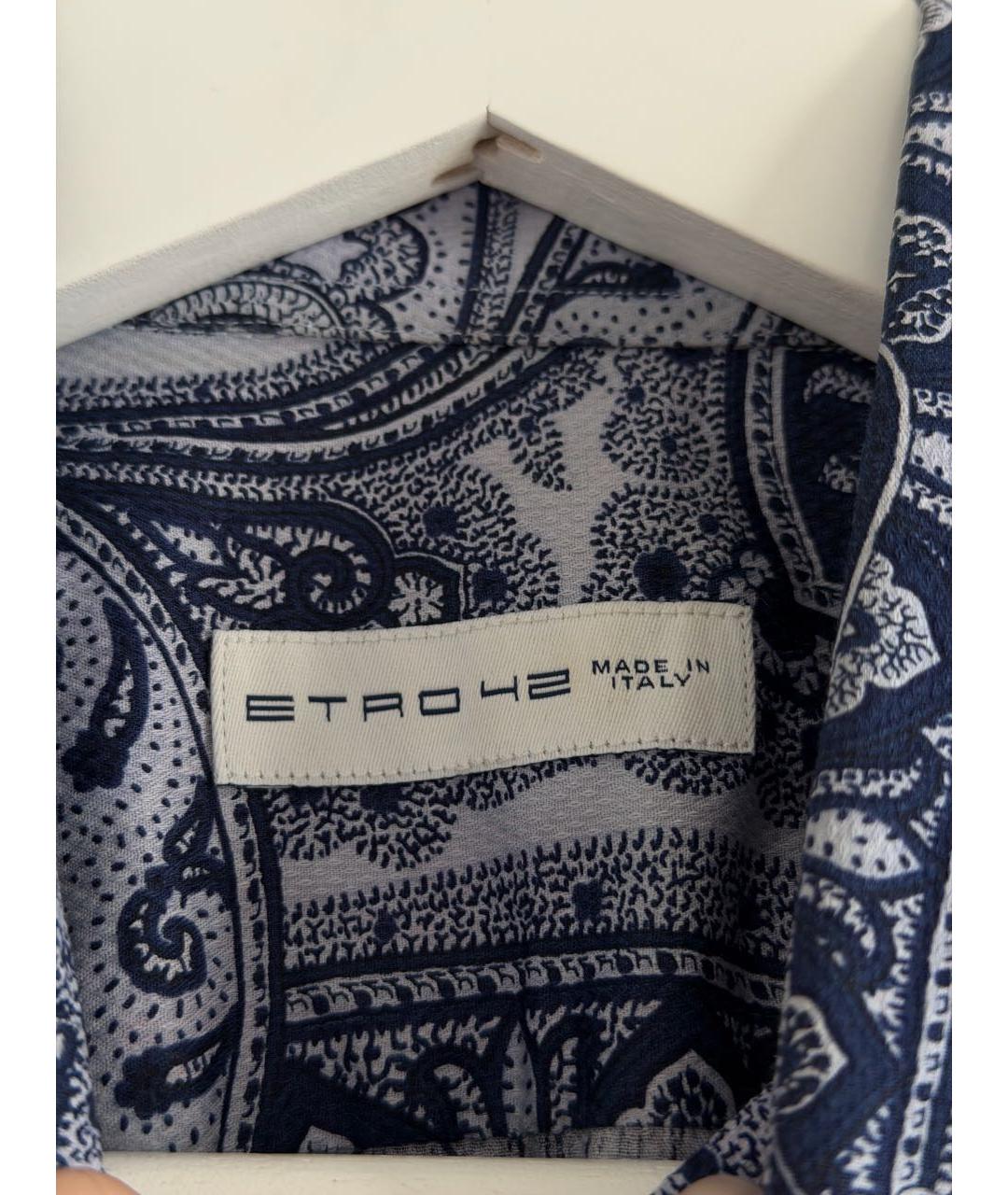 ETRO Мульти хлопковая классическая рубашка, фото 3
