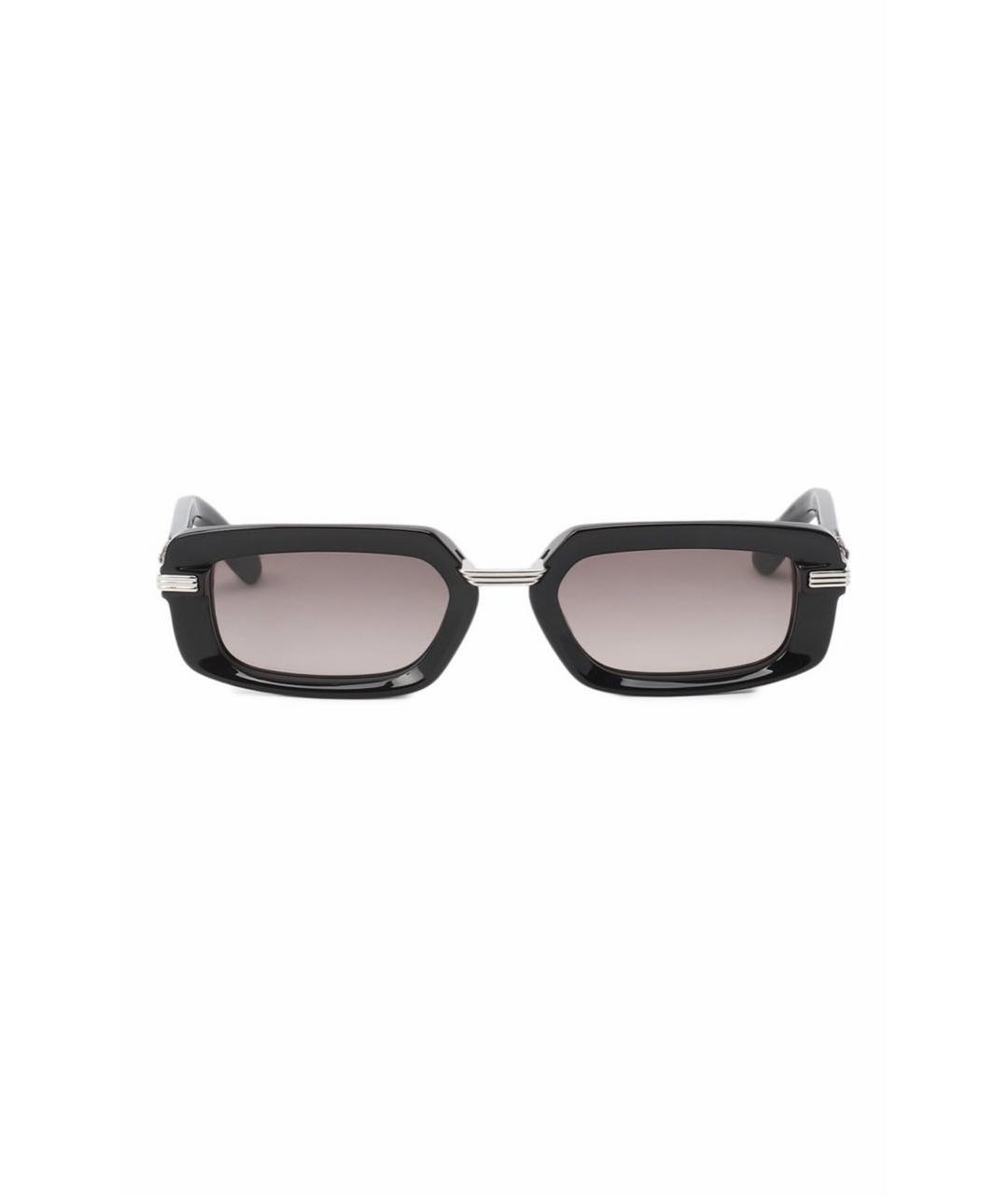 CHROME HEARTS Черные металлические солнцезащитные очки, фото 6