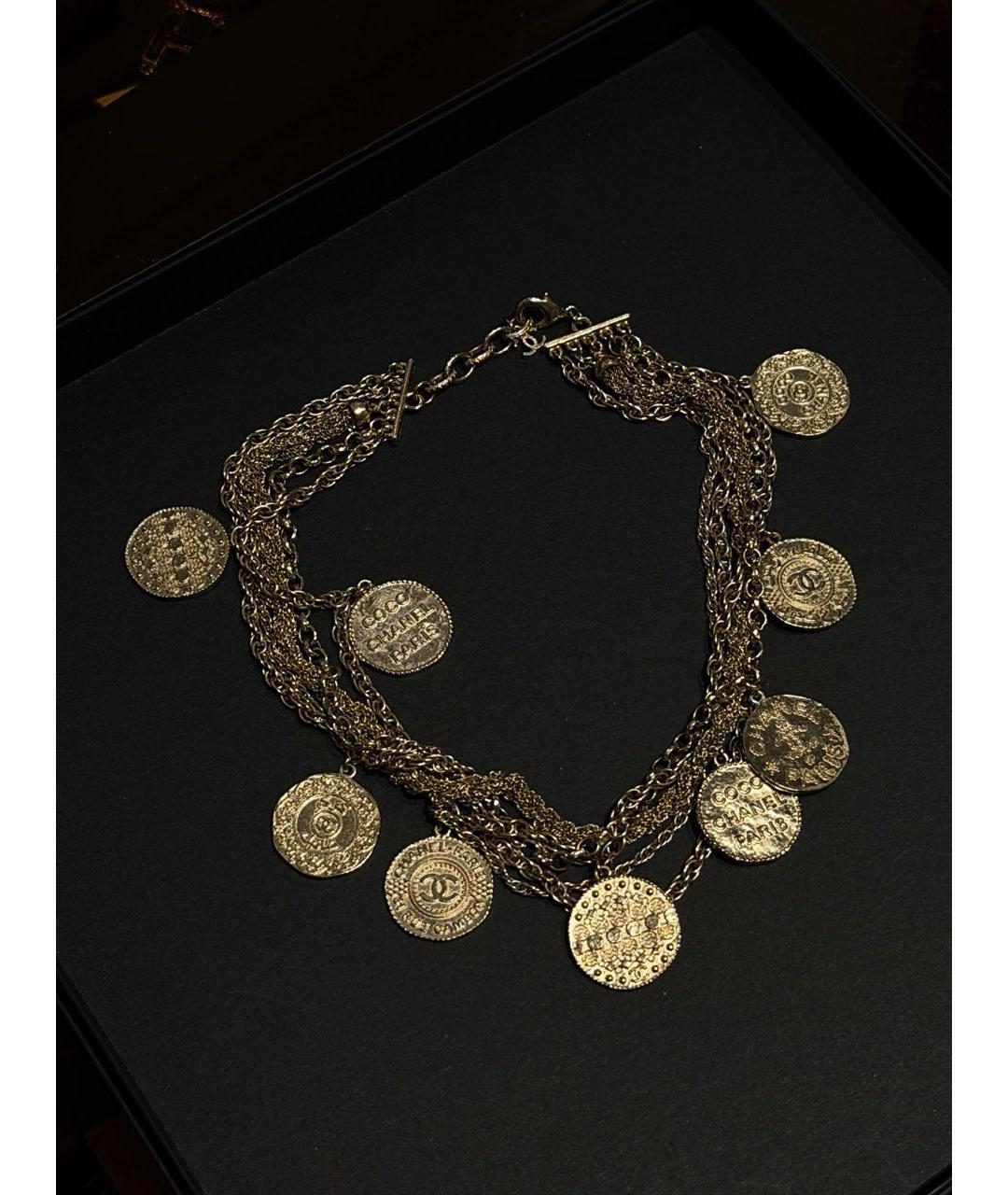 CHANEL Золотой чокер, фото 6