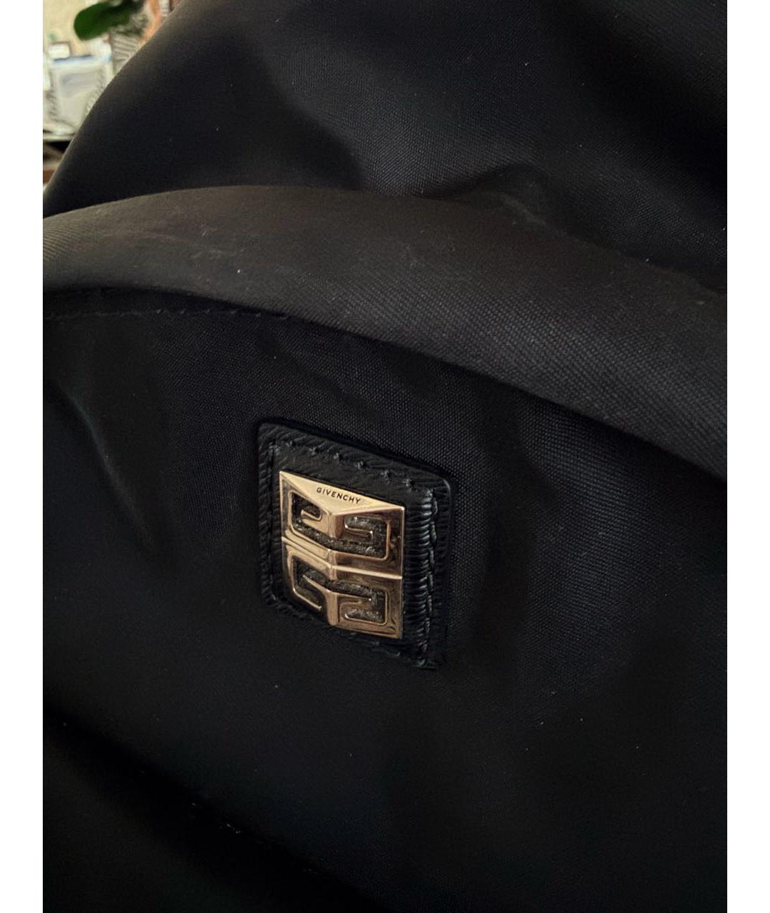GIVENCHY Черный тканевый рюкзак, фото 4