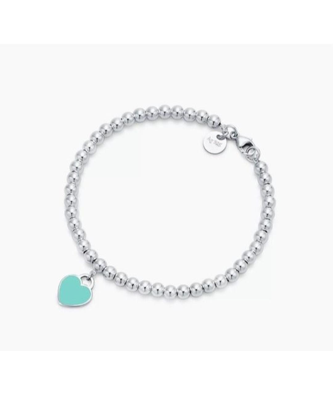 TIFFANY&CO Серебряный серебряный браслет, фото 9
