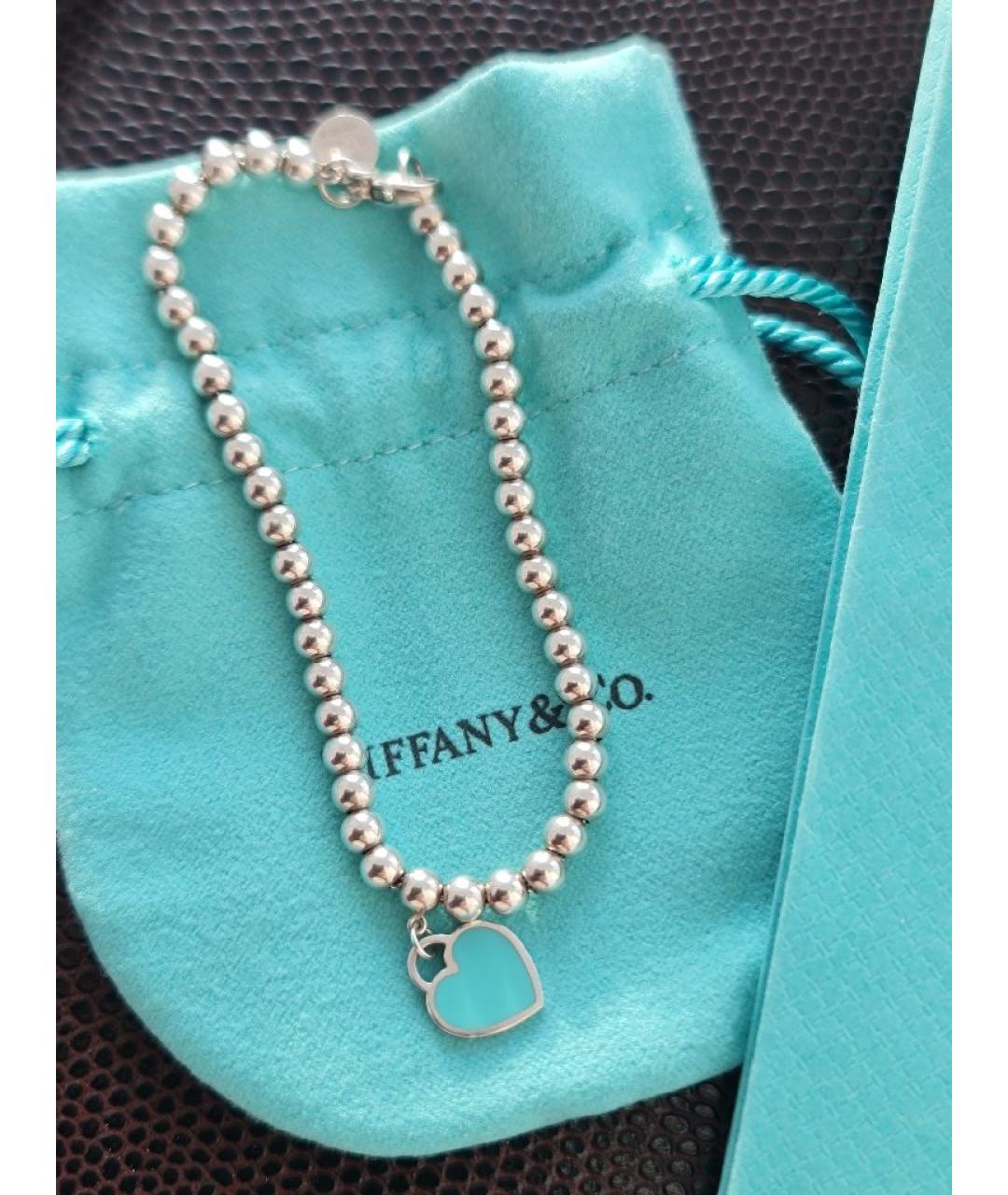 TIFFANY&CO Серебряный серебряный браслет, фото 3