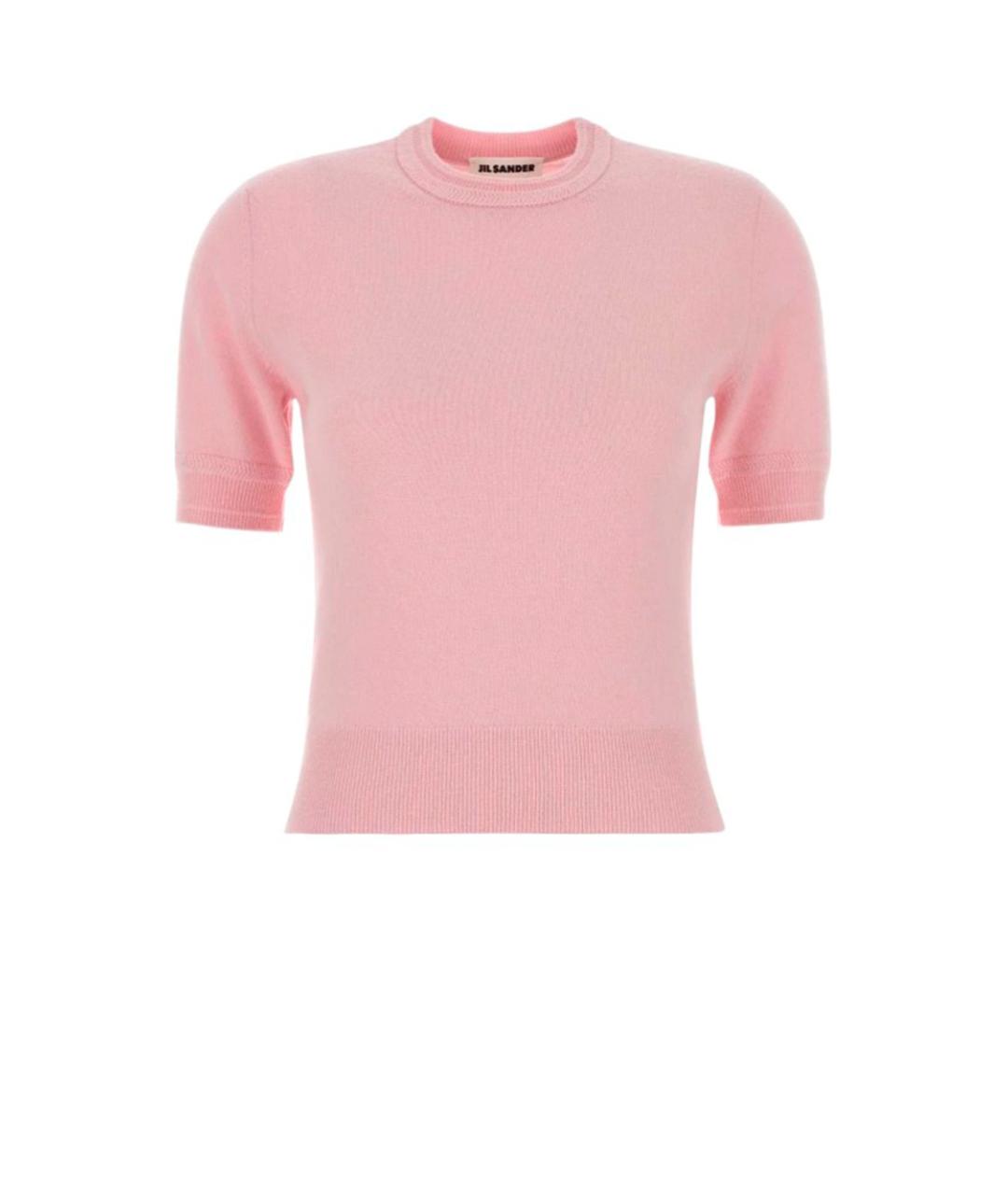 JIL SANDER Розовая футболка, фото 1