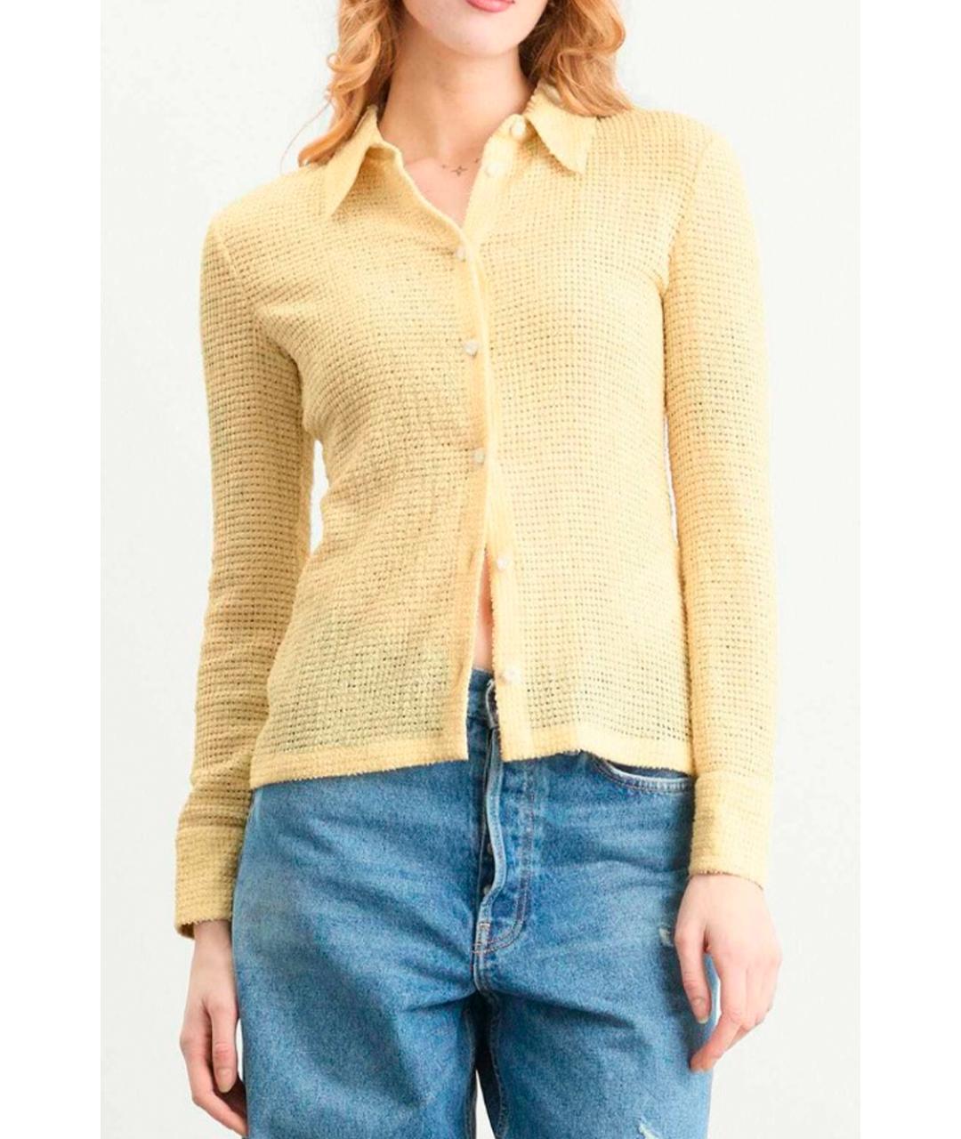JIL SANDER Желтый кардиган, фото 2