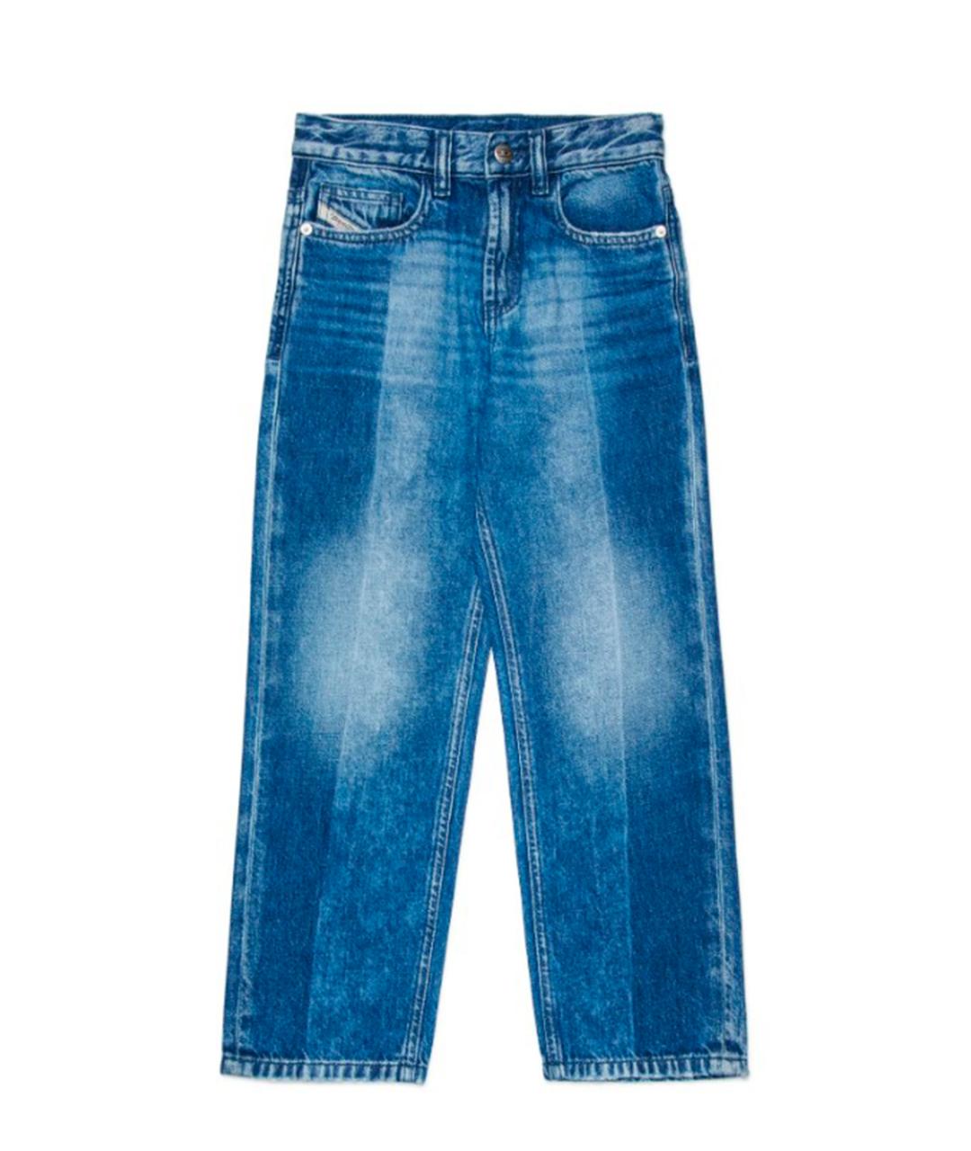 DIESEL Синие хлопковые детские джинсы, фото 1