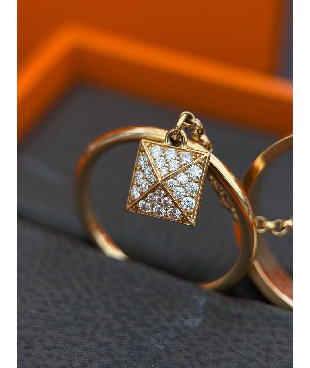HERMES Золотое кольцо из розового золота, фото 2
