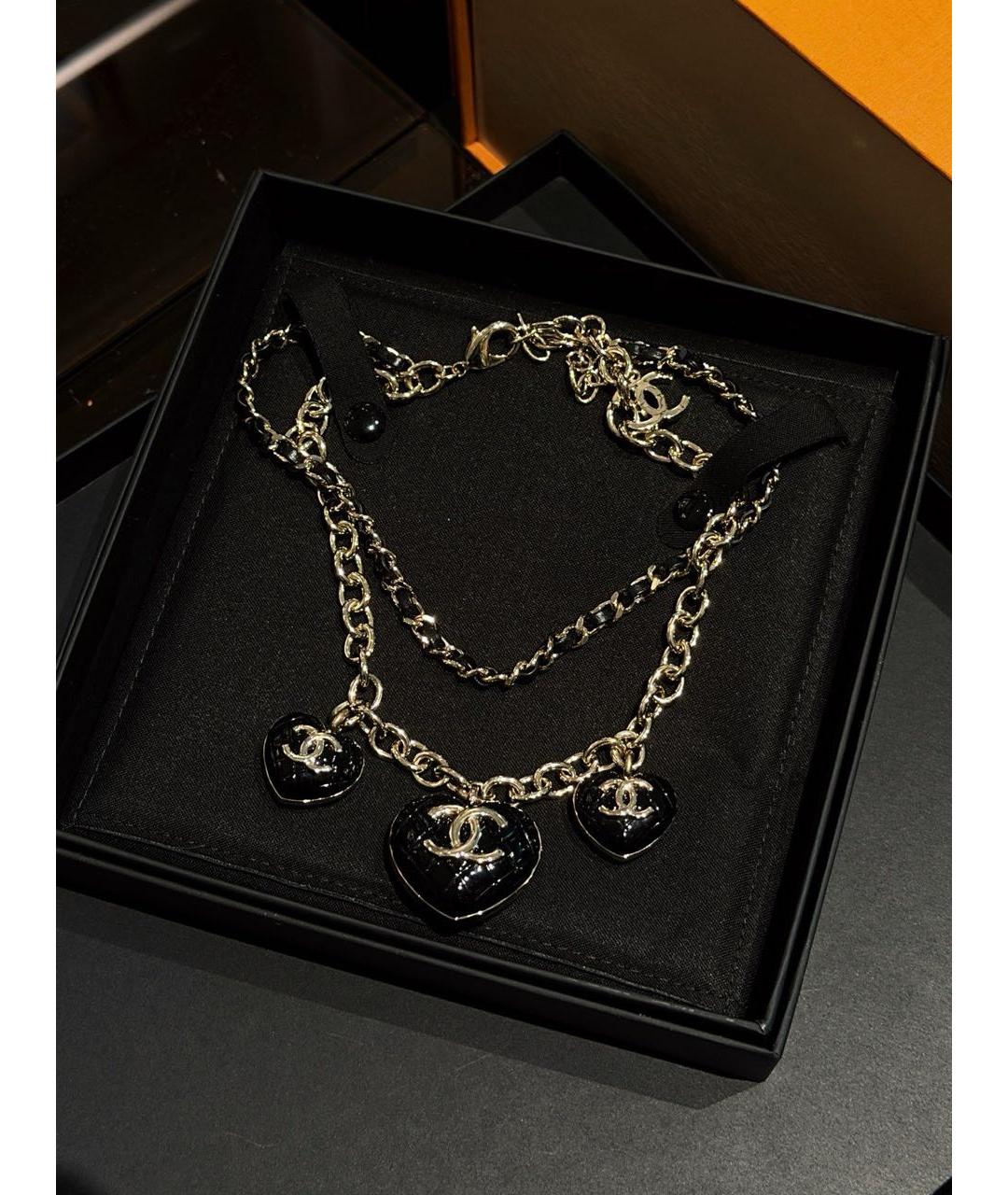 CHANEL Золотой чокер, фото 4