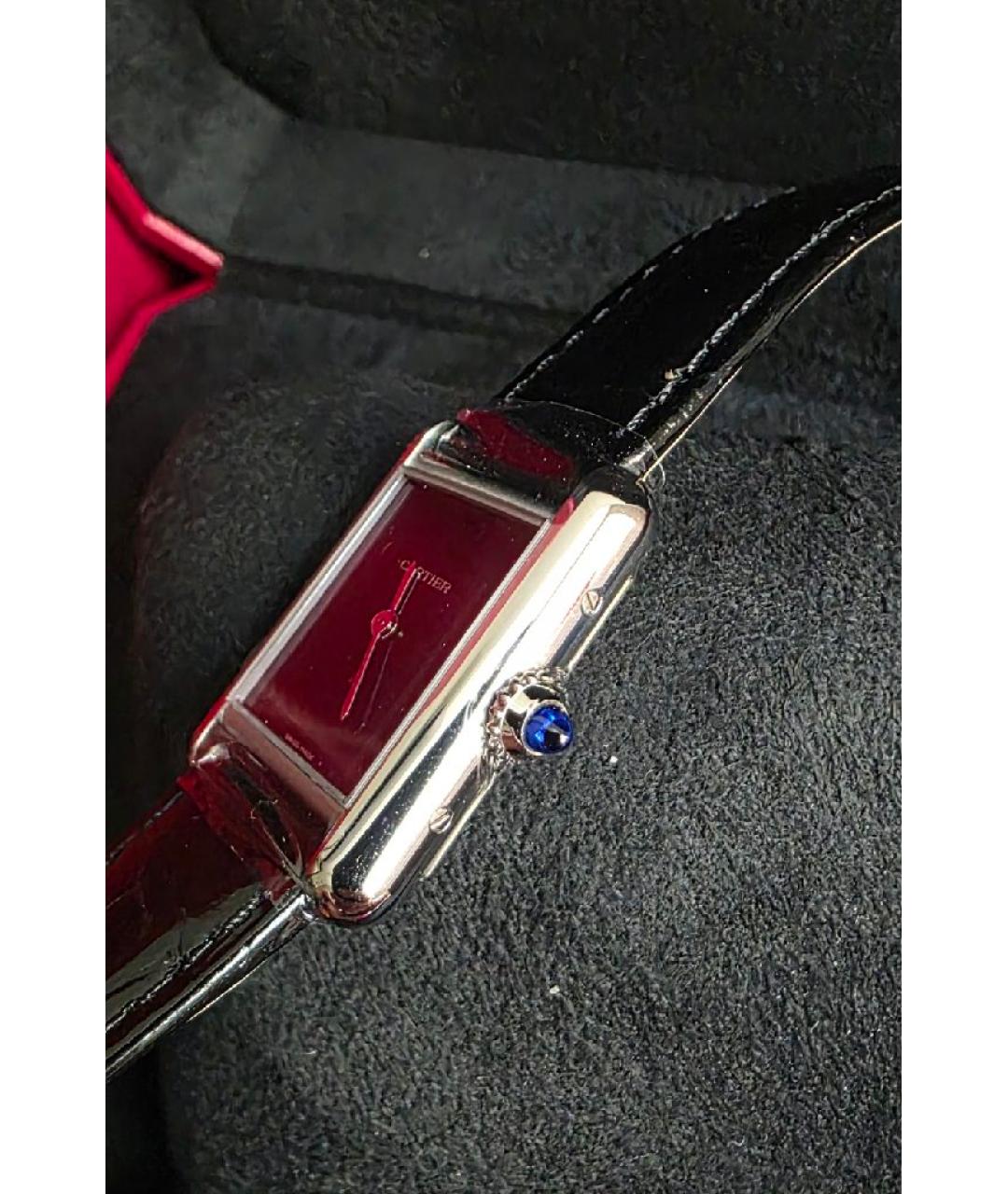 CARTIER Серебряные металлические часы, фото 6
