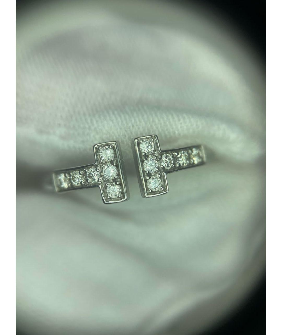 TIFFANY&CO Серебряное кольцо из белого золота, фото 2