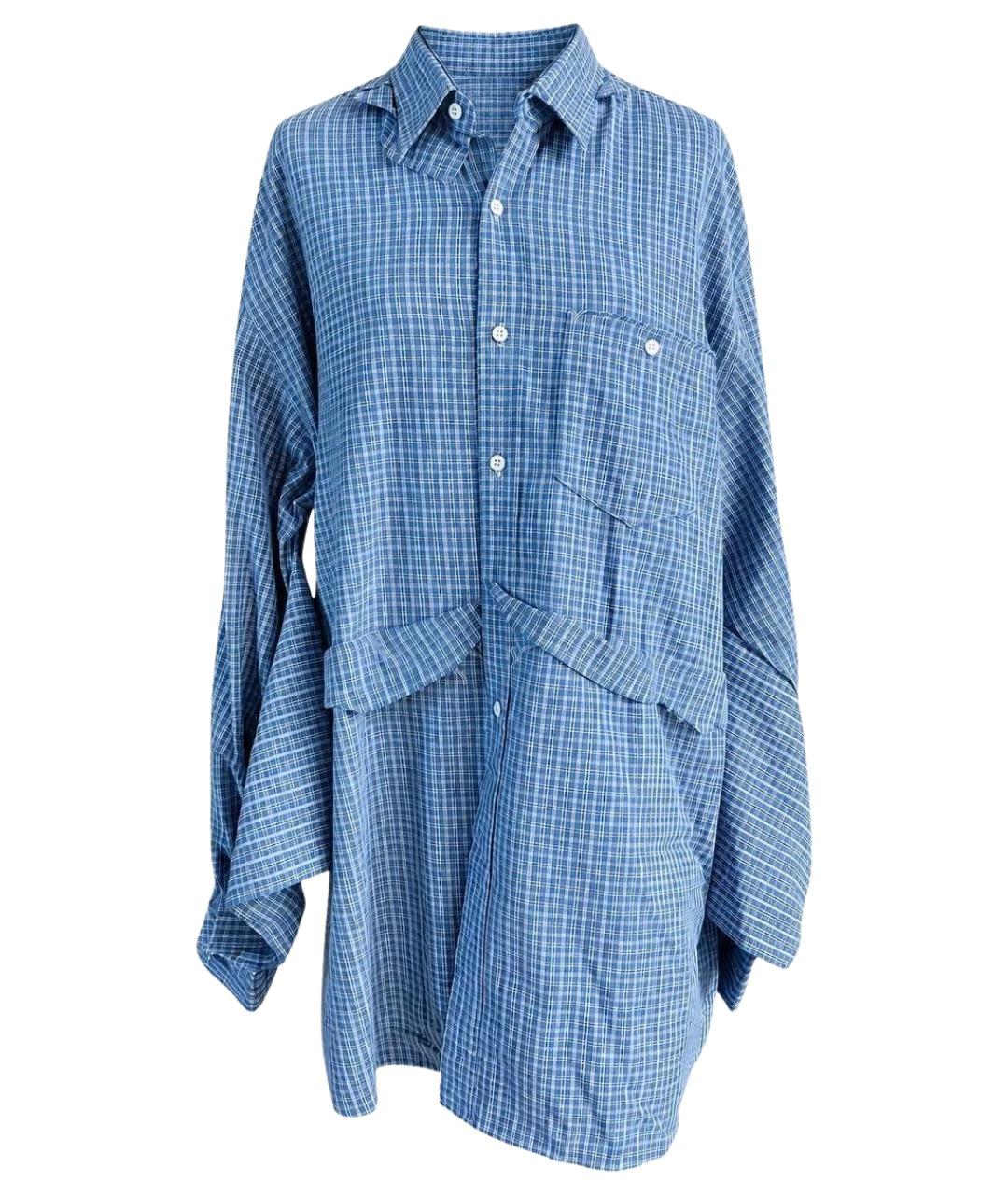 VETEMENTS Голубая хлопковая рубашка, фото 1