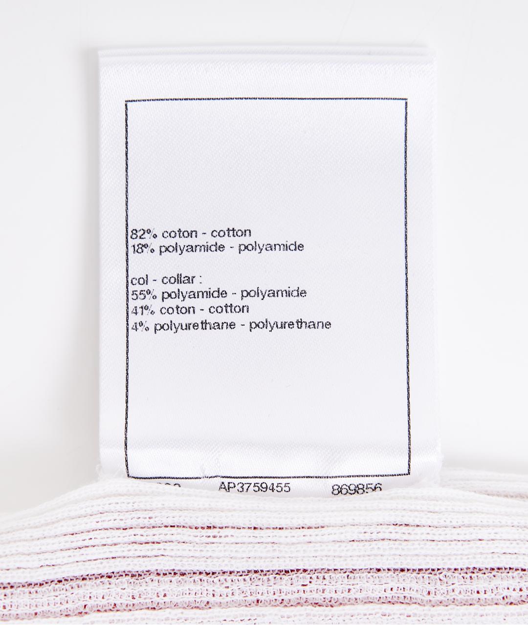 CHANEL Красная хлопковая футболка, фото 5