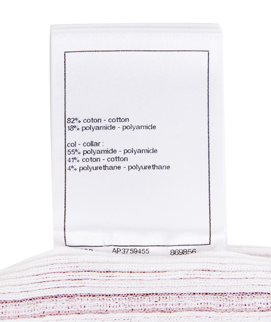 CHANEL Красная хлопковая футболка, фото 8