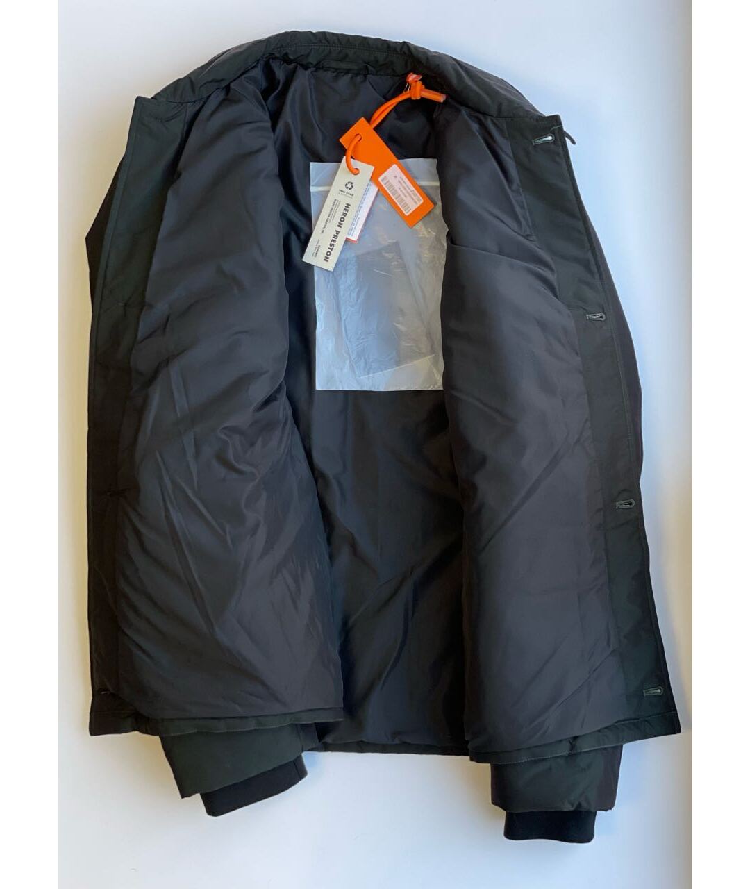 HERON PRESTON Черная полиамидовая куртка, фото 4