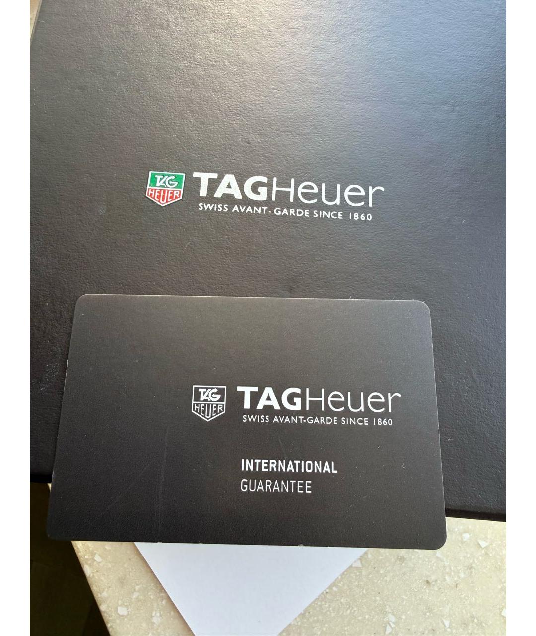 TAG HEUER Белые стеклянные часы, фото 4
