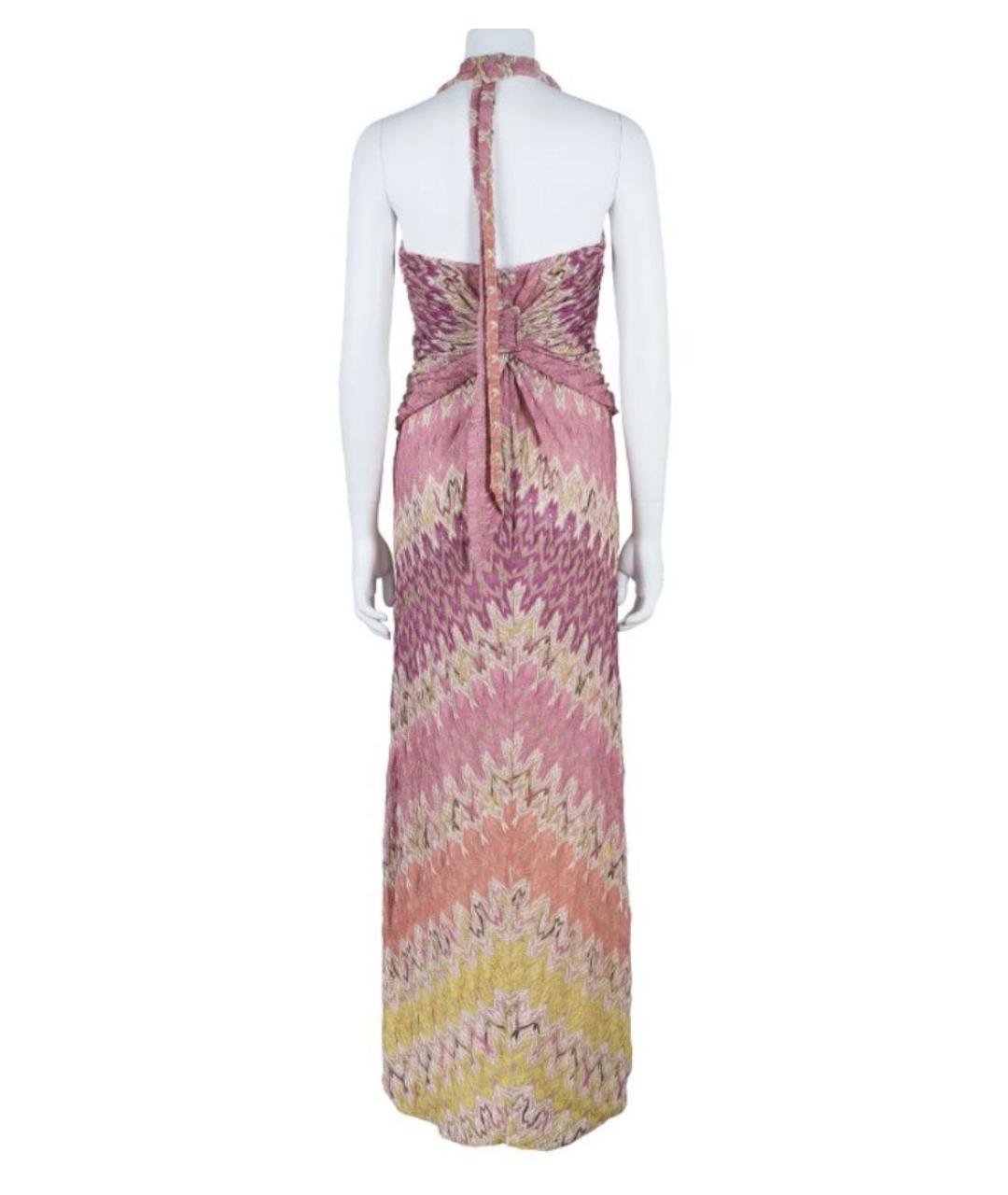MISSONI Мульти вискозное вечернее платье, фото 8