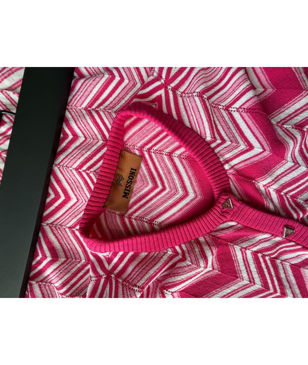 MISSONI Розовый вискозный костюм с юбками, фото 3