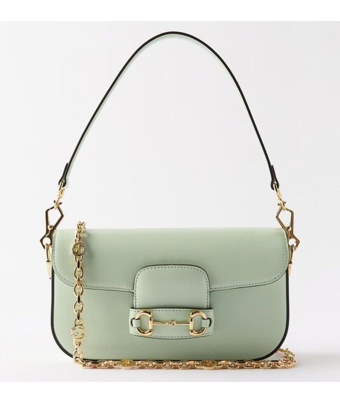 GUCCI Кожаная сумка с короткими ручками, фото 6