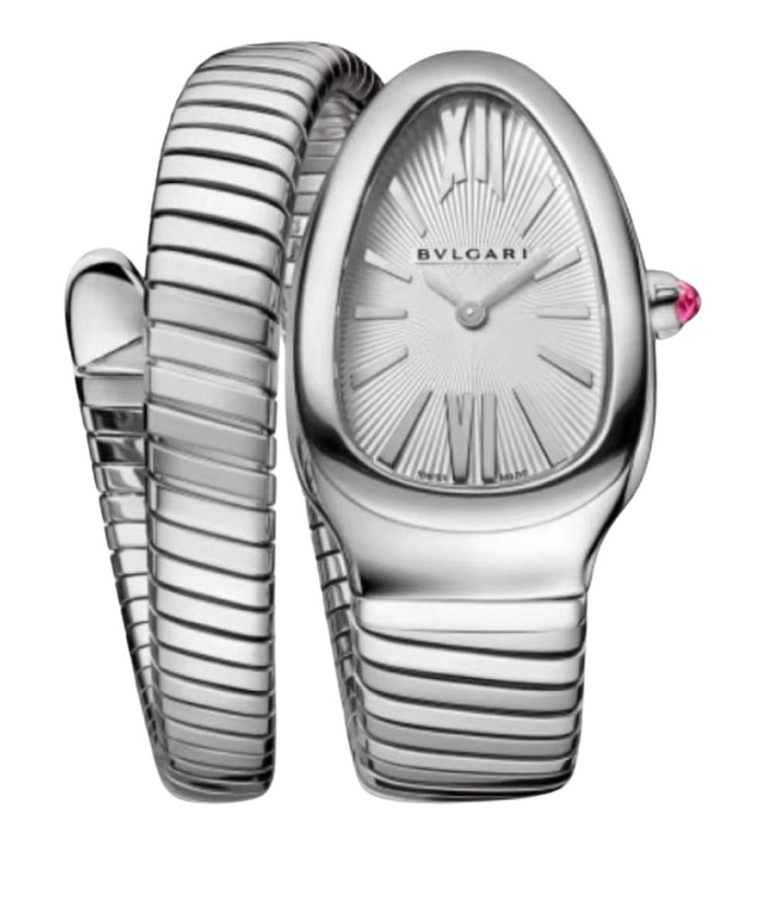 BVLGARI Серебряные часы, фото 1