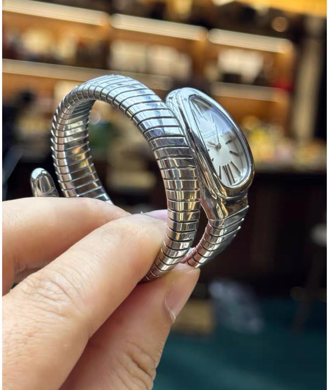 BVLGARI Серебряные часы, фото 5