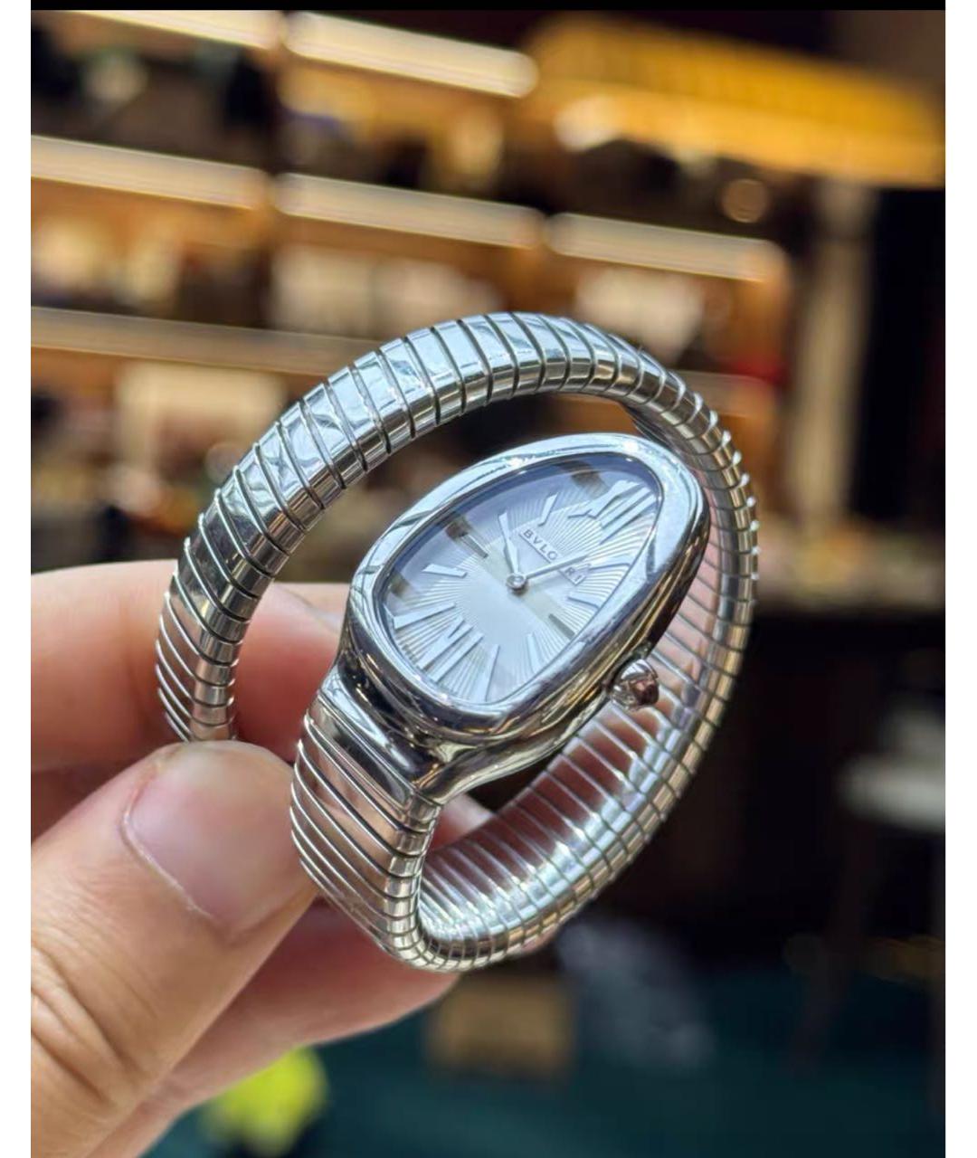 BVLGARI Серебряные часы, фото 4