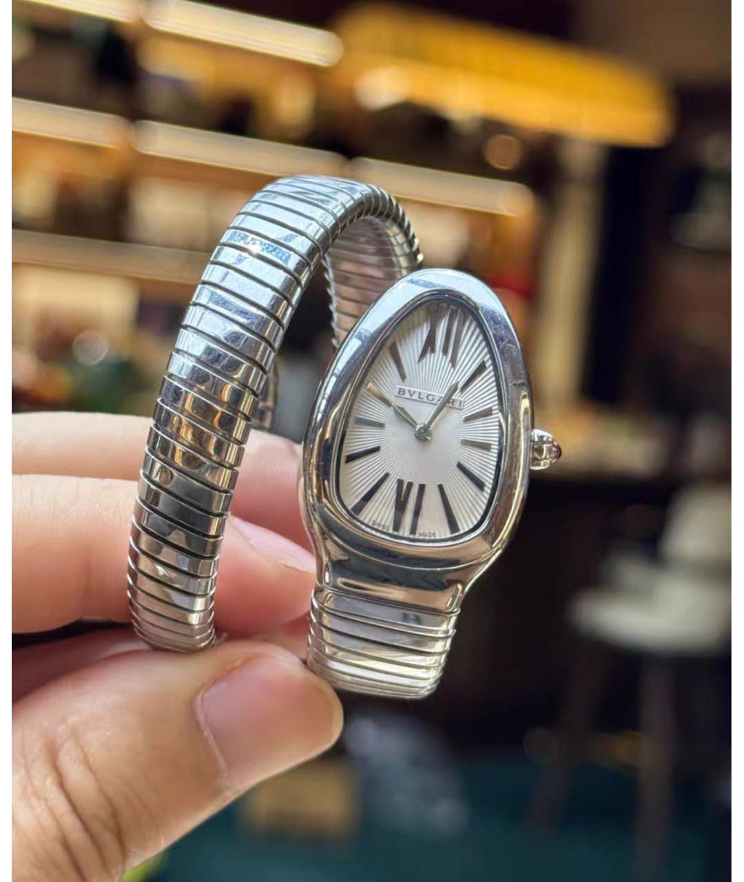 BVLGARI Серебряные часы, фото 3