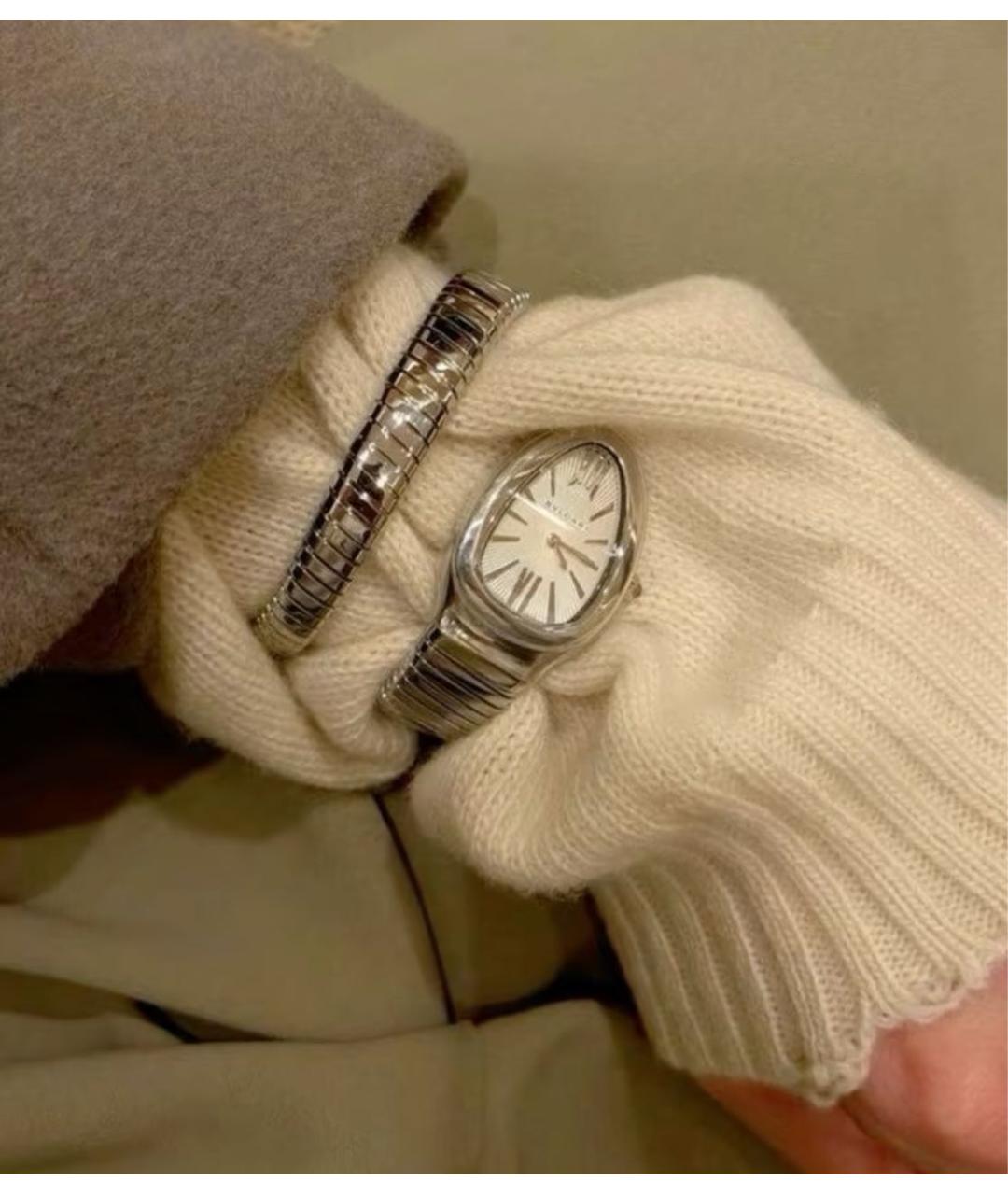 BVLGARI Серебряные часы, фото 6