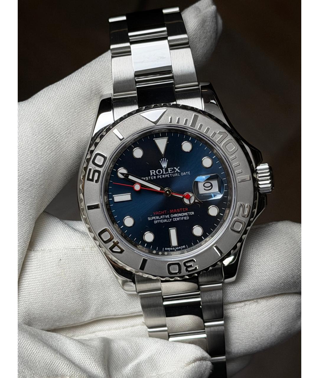 ROLEX Темно-синие часы, фото 2