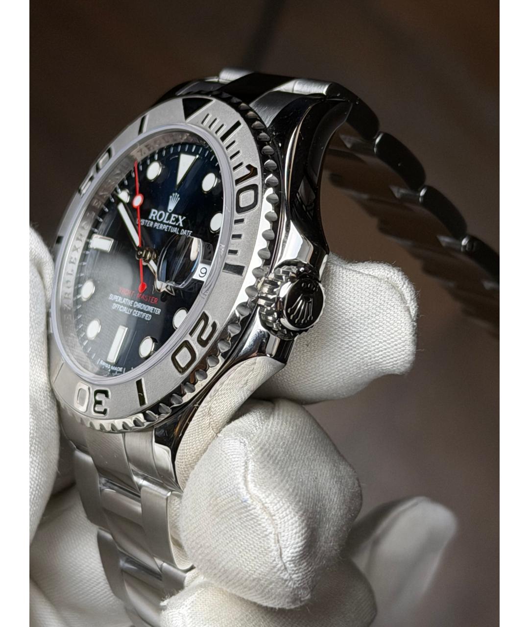ROLEX Темно-синие часы, фото 4