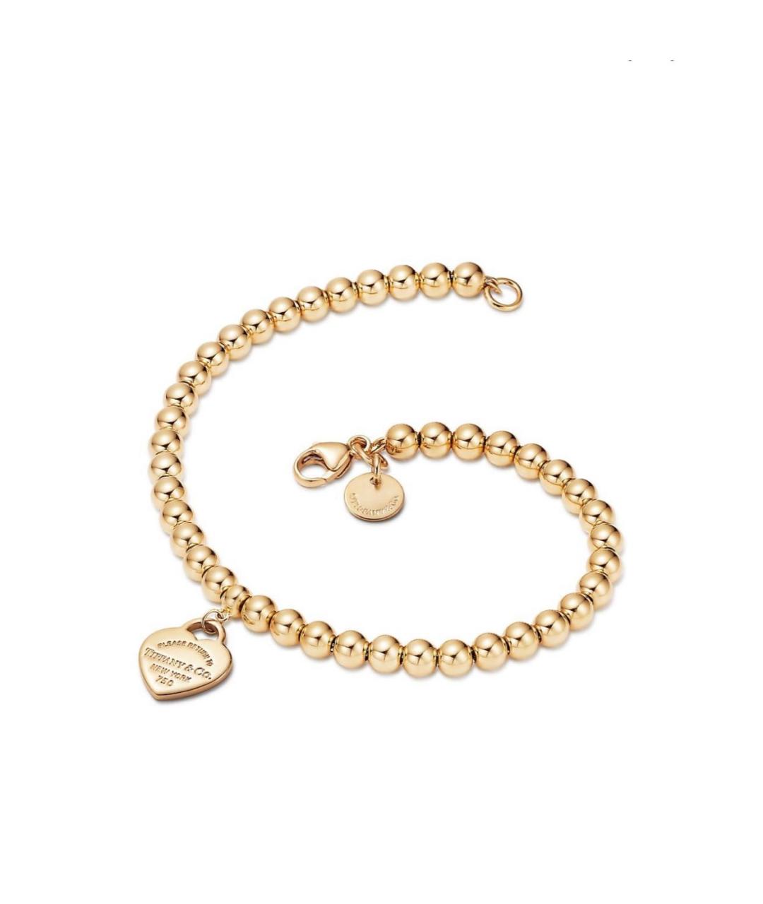 TIFFANY&CO Золотой браслет из желтого золота, фото 3
