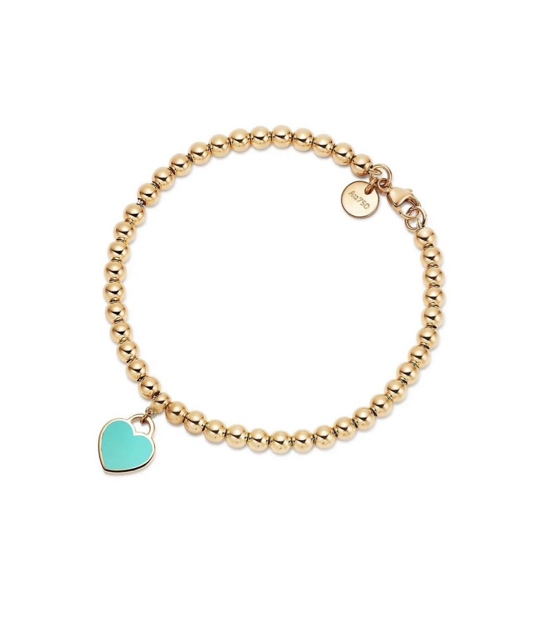 TIFFANY&CO Золотой браслет из желтого золота, фото 6
