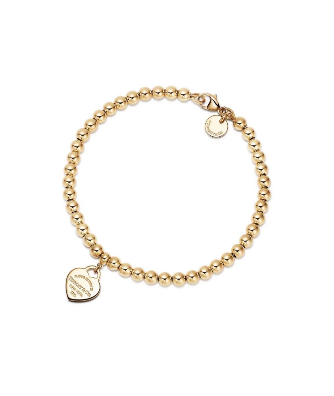 TIFFANY&CO Золотой браслет из желтого золота, фото 2