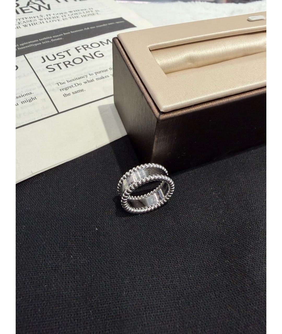 VAN CLEEF & ARPELS Серебряное кольцо из белого золота, фото 3