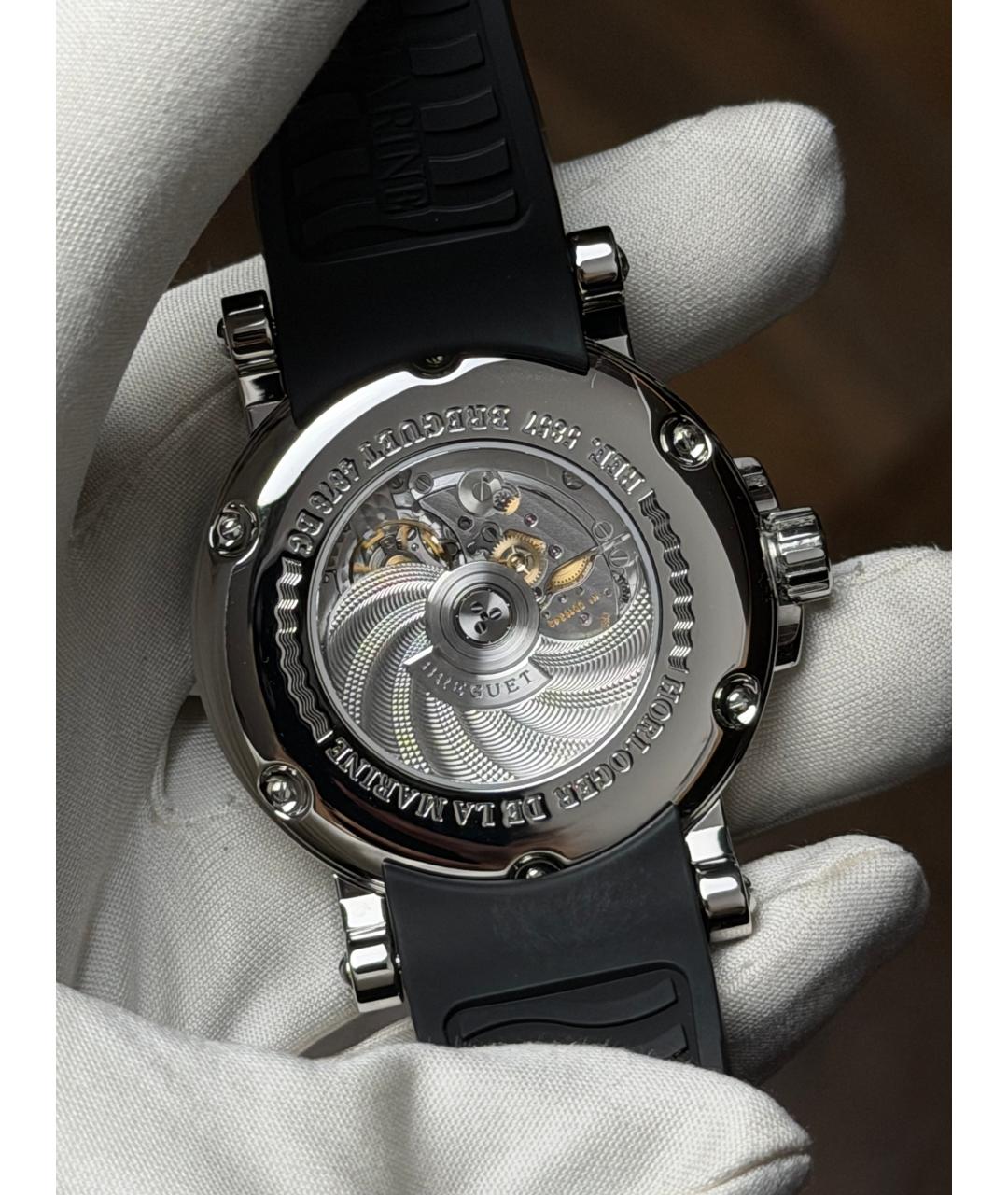 Breguet Серые часы, фото 7
