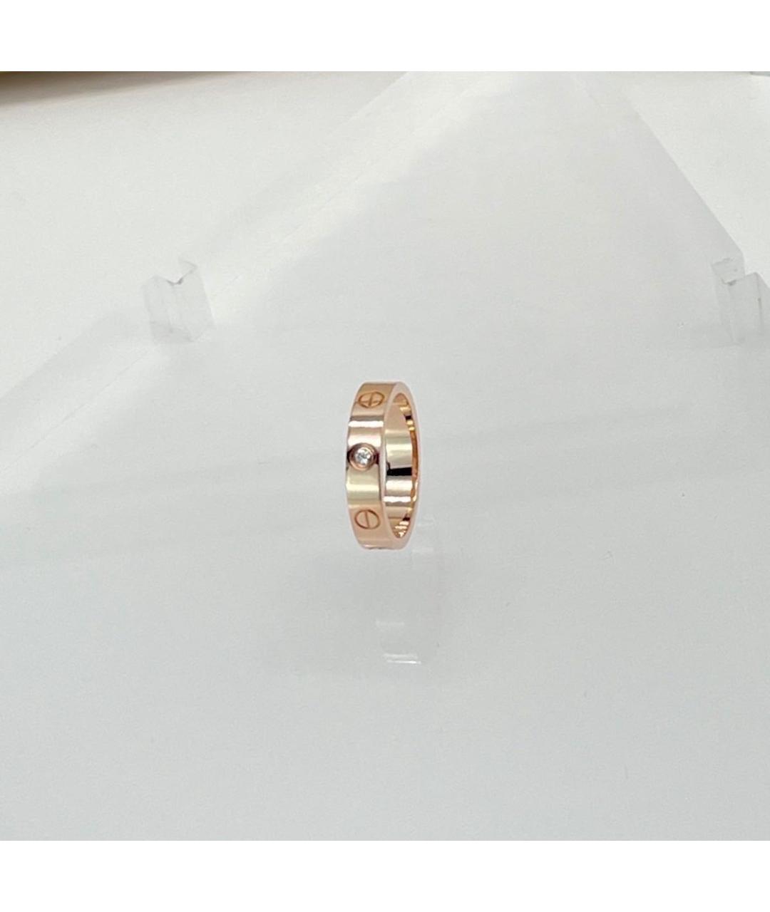 CARTIER Золотое кольцо из розового золота, фото 3